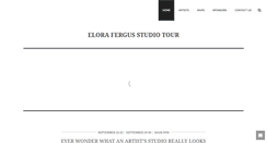 Desktop Screenshot of elorafergusstudiotour.com
