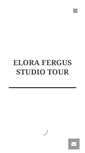 Mobile Screenshot of elorafergusstudiotour.com